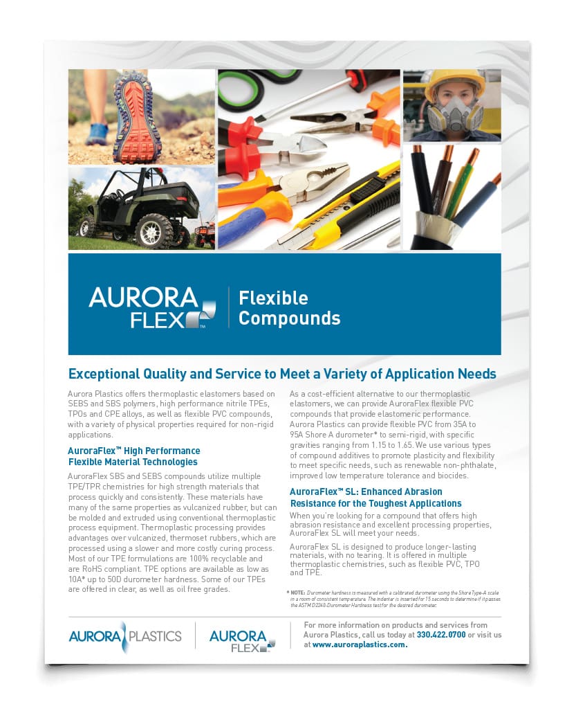 Aurora Material Solutions Flexible Compounds