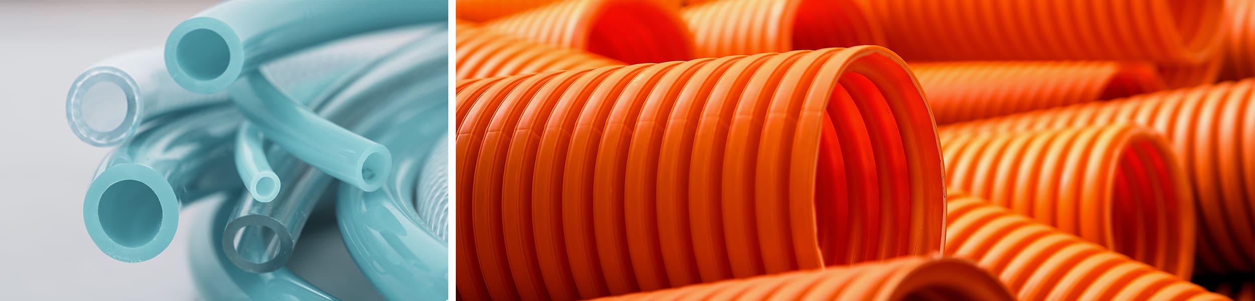 Aurora Material Solutions offers high-performance products for hose & tube applications including AuroraTec™, AuroraTe, AuroraPrene™ & AuroraFlex™ flexible PVC.